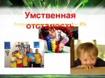 Презентация для выступления на тему:Умственная отсталость