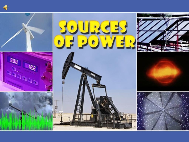 Sources of power