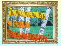 Презентация по литературному чтению Народная мудрость 1 класс