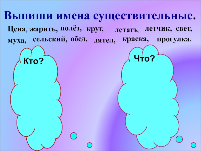 Технологическая карта урока по русскому языку 2 класс имя существительное