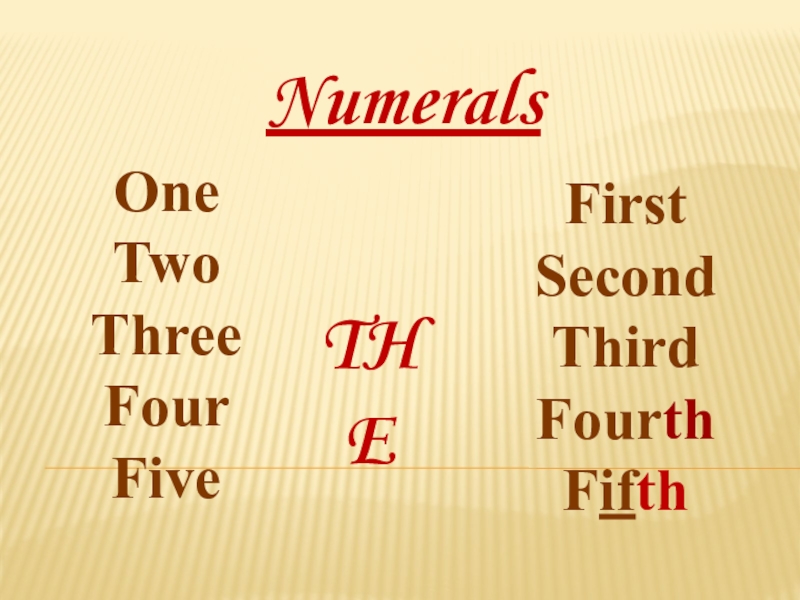 Презентация days, numbers, seasons