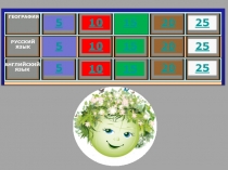 Игра по экологии (география, русский и английский языки)