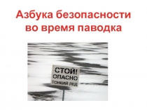 Презентация по ОБЖ Паводок