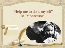 Presentation on the topic of Montessori