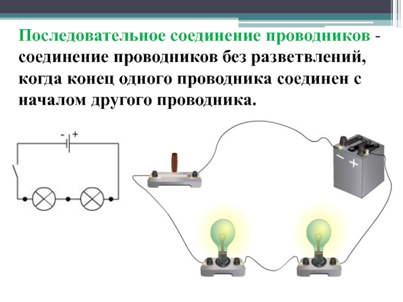 Презентация 8 класс последовательное соединение проводников 8 класс презентация