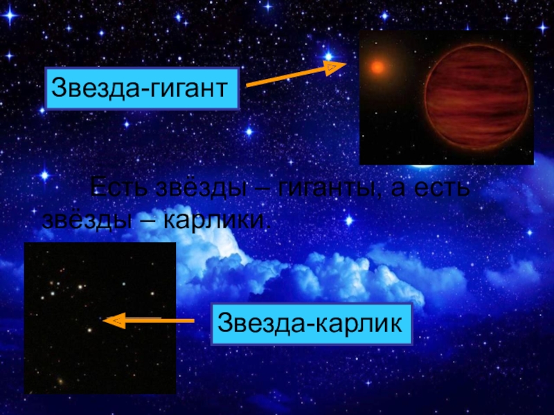 Звезды гиганты презентация