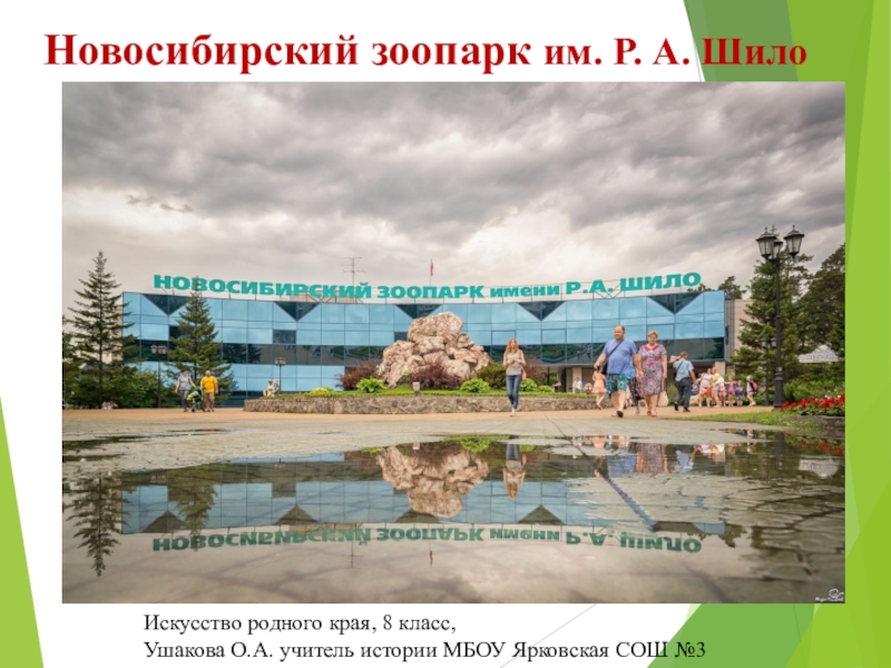Презентация Презентация по ИРК, 8 класс, Новосибирский зоопарк