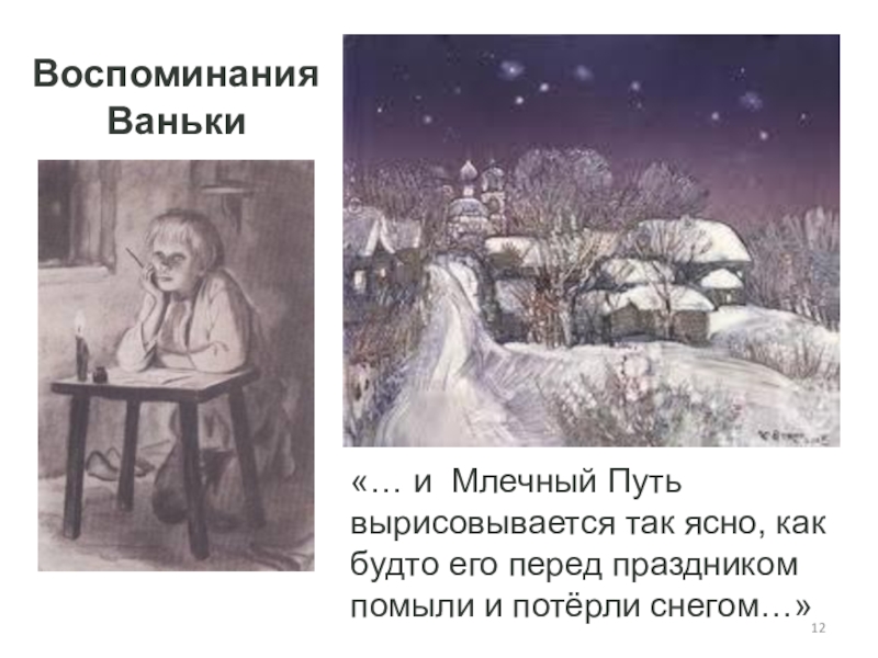 Краткий пересказ ванька. Ванька Чехов. Рассказ Чехова Ванька. Ванька Жуков девятилетний мальчик. Чехов Ванька иллюстрации.