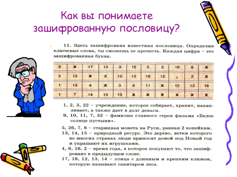 Шифрограмма с компасом на рисунке зашифрована солдатская поговорка