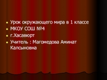 Презентация к уроку на тему Где живут слоны?