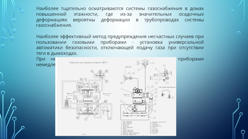 Требования к системам газоснабжения