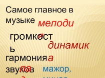 Презентация по музыке для 3 класса по теме Средства музыкального языка
