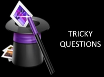 Презентация по английскому языку Tricky questions