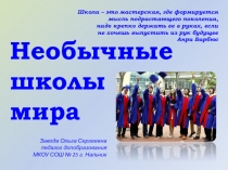 Презентация по доп. образованию Необычные школы