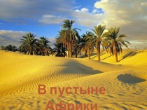 Презентация по окружающему миру по теме Африка