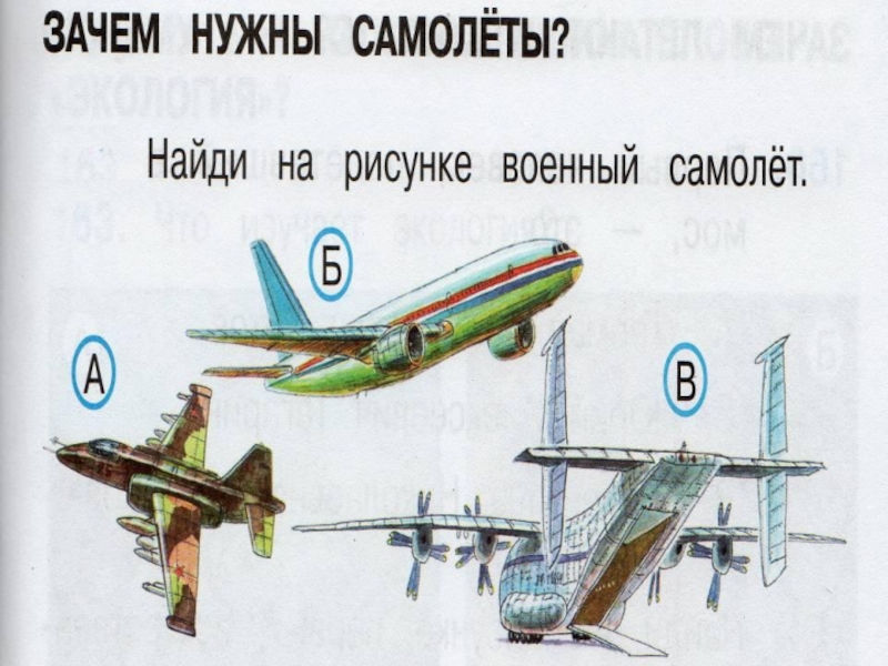 Зачем строят самолеты конспект урока с презентацией