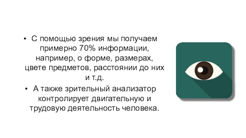 Поддержка зрения. Получение информации с помощью зрения. С помощью зрения мы получаем. Компенсация зрения. Сохранное зрение это.