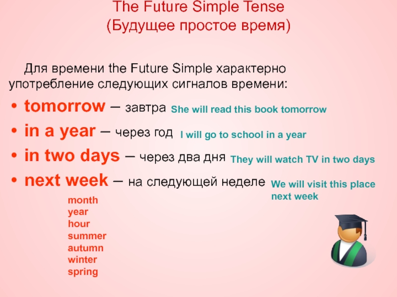 2 предложения в future simple