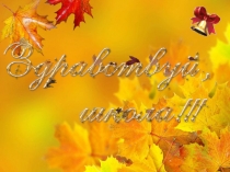 Праздник Здравствуй, школа 1 класс