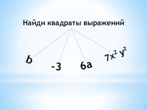 Презентация по математике Квадрат суммы