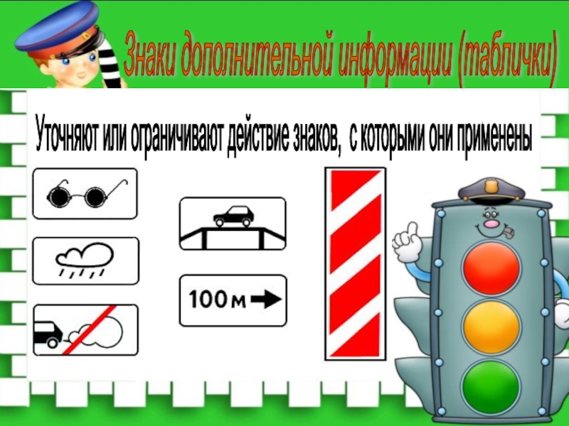 Проект по обж дорожные знаки