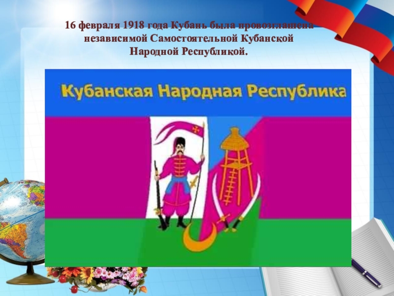 Кубанская народная республика карта