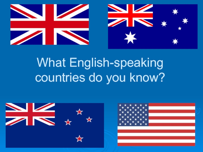 What are english speaking countries. English speaking Countries презентация. Распечатки English speaking Countries. English speaking Countries надпись. What English-speaking Countries do you know.