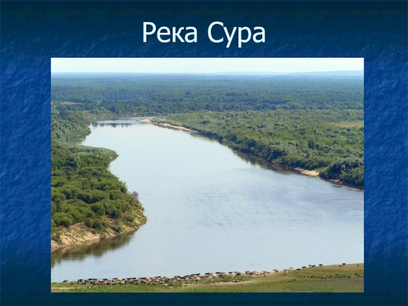 План описания реки сура