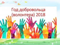 Внеклассное мероприятие Год добровольца