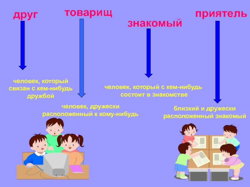 Мои друзья схема