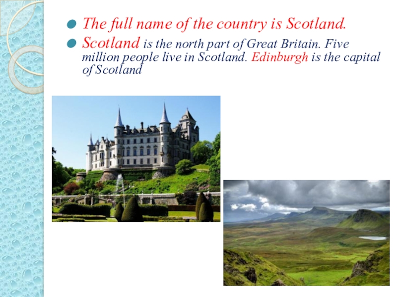 Scotland is part of great britain