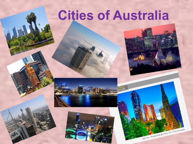 Cities of Australia