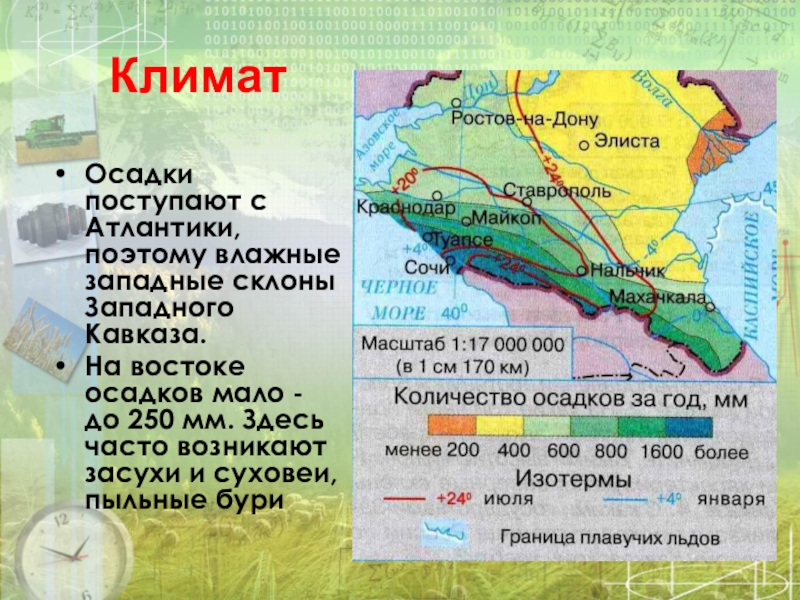 Кавказские горы характеристика по плану