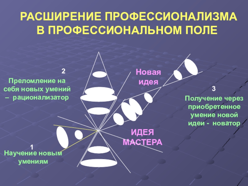 Профессиональное поле это. Расширение профессионализма.