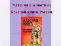 Презентация по окружающему миру на темуКрасная книга России