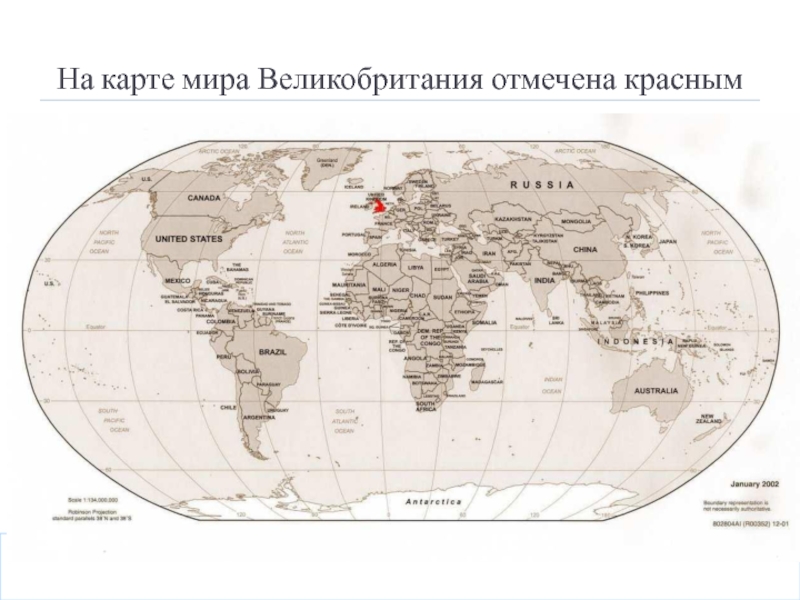 Карта мира великобритании