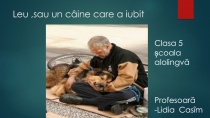 Proiect didactic la tema,,Leu,sau un câine care a iubit. clasa V