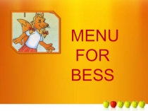 Презентация по английскому языку по теме Еда (3 класс)