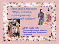 Презентация урока по ИЗО на тему: Образ человека, характер одежды в японской культуре