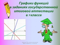 Графики функций в первой части ОГЭ