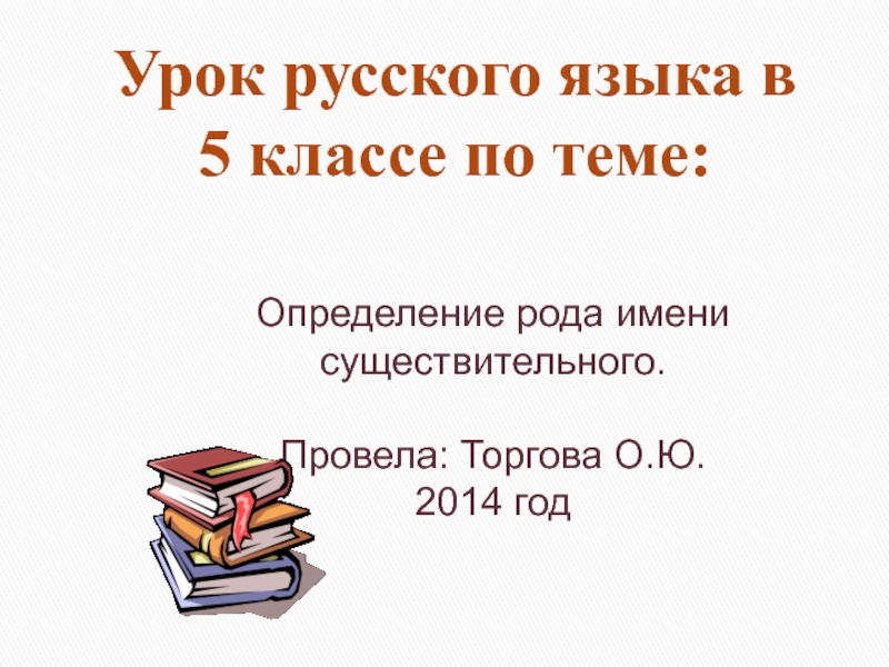 Реферат: Понятие имени существительного в русском языке