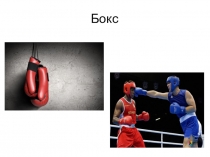 Презентация по Физической Культуре на тему Бокс