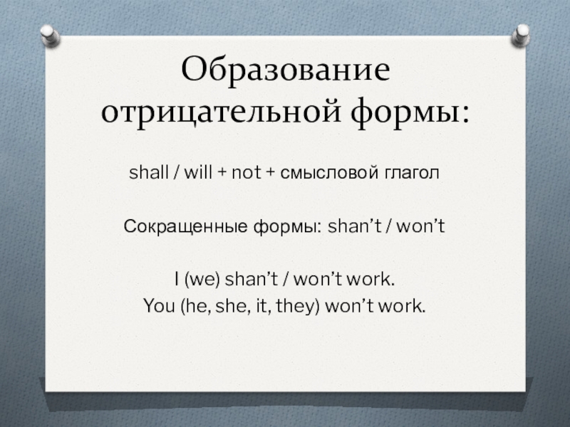 Will not. Сокращенная отрицательная форма. Shall will сокращенная форма. Should сокращенная форма. I would сокращенная форма.