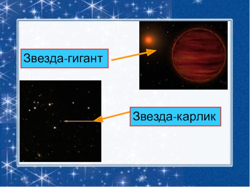 Звезды гиганты презентация