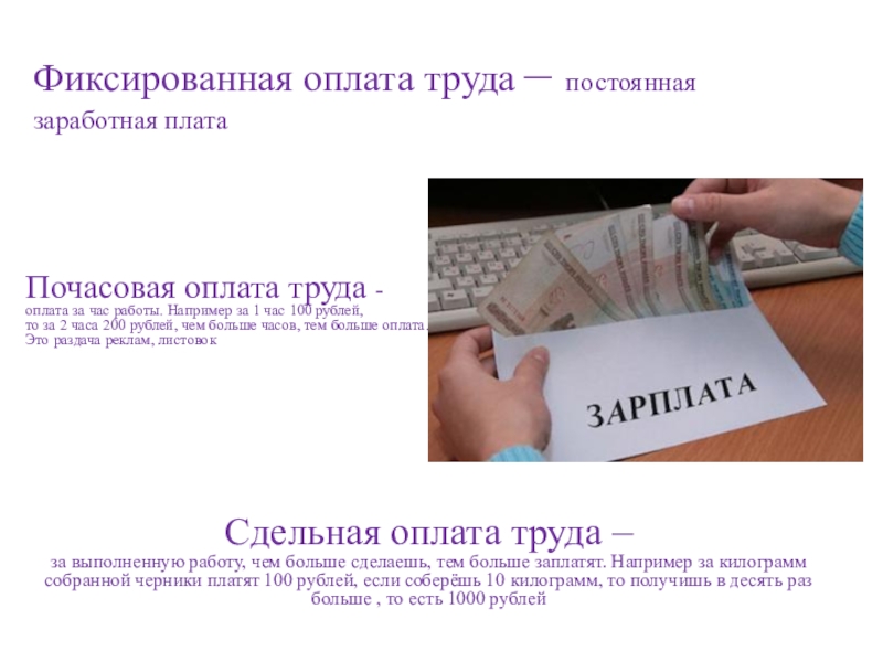 Кто придумал заработную плату 5 класс проект финансовая грамотность