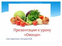 Презентация по предмету живой мир на тему Овощи