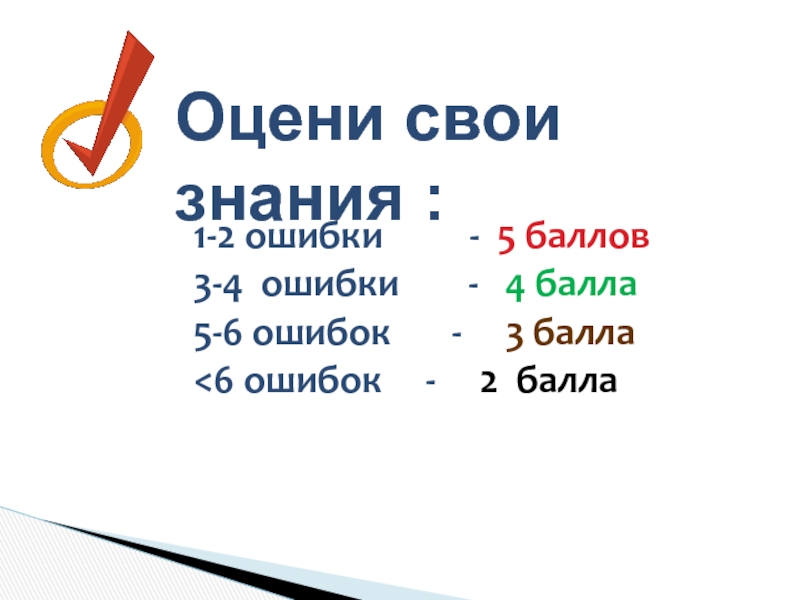 Интернет баллы. Оцени свои знания. 0.5 Баллов или балла. 5 Балов или 5 баллов. Две ошибки из 6.