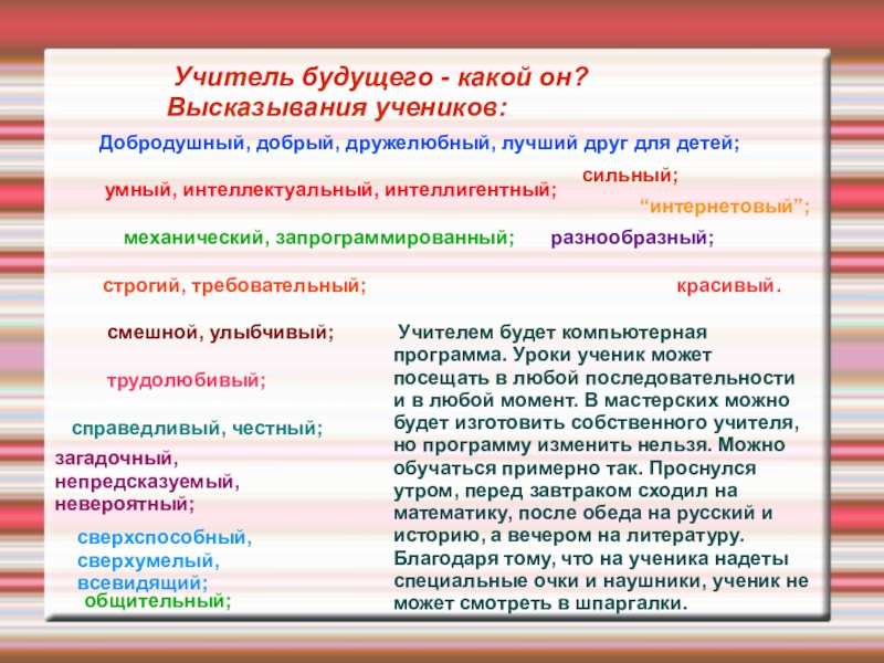 Проект педагог будущего. Учитель будущего какой он. Педагог будущего какой он. Учитель будущего презентация. Образ учителя будущего.