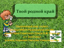 Презентация по окружающему миру на тему Наш край (4 класс)