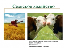 Презентация к уроку окружающего мира по теме Сельское хозяйство (4 класс)